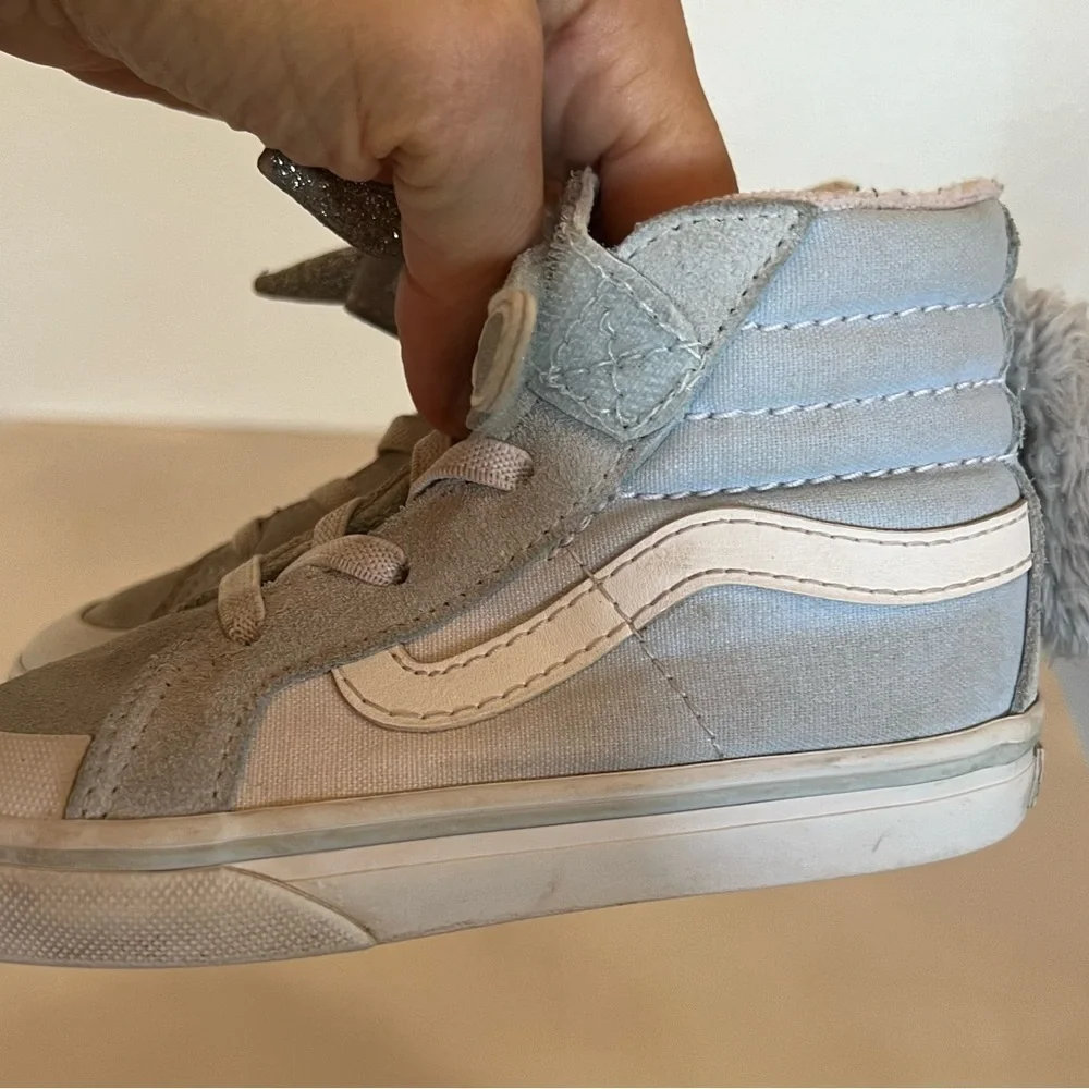 Vans Kids Toddler Unicorn Sk8-Hi RE Sneakers - sz 9 toddler